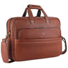 MISSOURI Leather Laptop Messenger Bag for Men