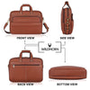 MISSOURI Leather Laptop Messenger Bag for Men