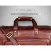 RHODE Leather Laptop Messenger Bag for Men