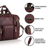 HAMPTON Leather Laptop Messenger Bag for Men