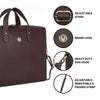 EVANDER Leather Laptop Messenger Bag for Men