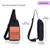 BENDIGO Crossbody Shoulder Chest Bag for Men & Women