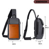 Crossbody Shoulder Chest Bag for Men & Women