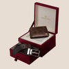 SEYMOUR Leather Wallet & Belt Gift Hamper for Men