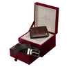 SEYMOUR Leather Wallet & Belt Gift Hamper for Men