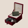 SEYMOUR Leather Wallet & Belt Gift Hamper for Men