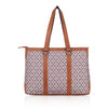 CAROLINA Laptop Tote Bag for Women I 15.6 inch Canvas Shoulder Bags for Laptop I Computer Messenger Purse I Handbag Office Briefcase Bag