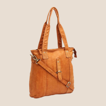 WILDHORN Top Grain Leather Shoulder Bag For Girls & Women I Modern & Stylish Bag with zipper Closure I Ideal for Travelling, Parties, Weddings & Gifts