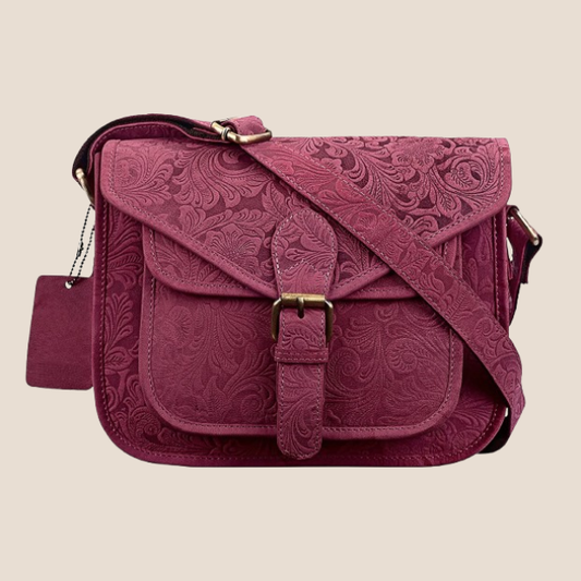 WILDHORN® Crossbody Bags for Women-Premium Leather Vintage Fashion Purse with Adjustable Strap