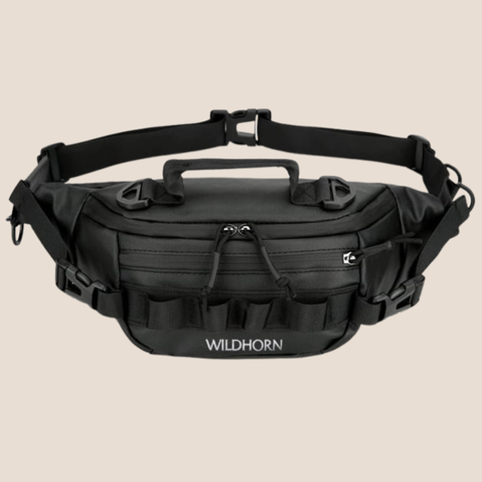 WILDHORN Outdoor Nylon Fishing Waist Bag for Men & Women