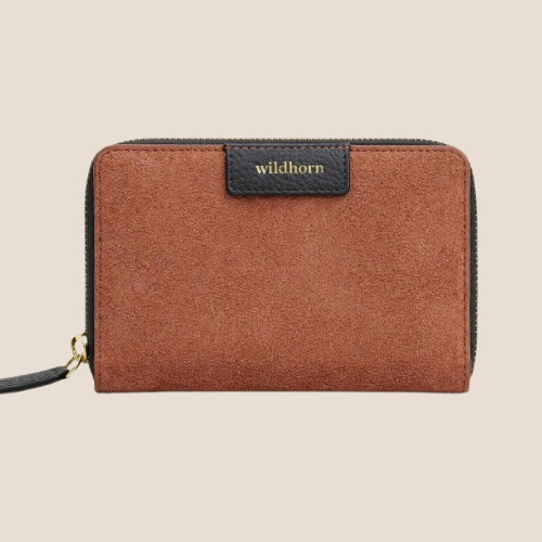 WildHorn Women’s Suede Leather Wallet