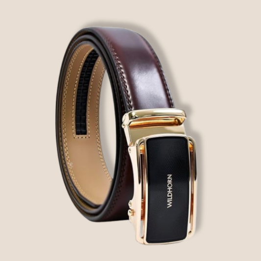 WildHorn Men's Genuine Leather Belt for Men