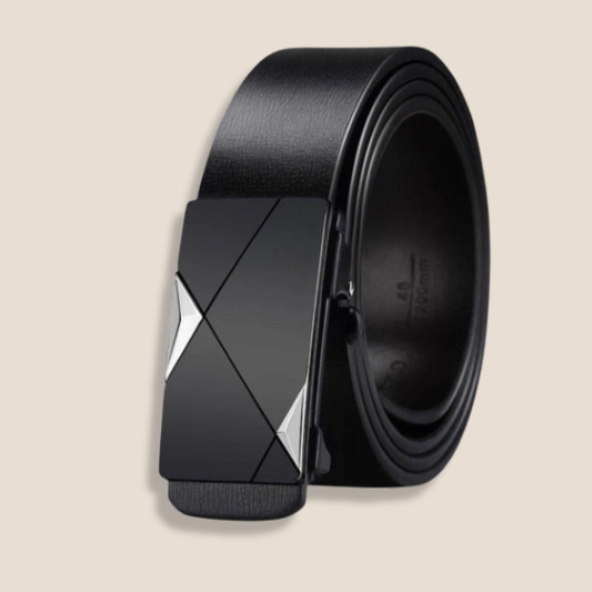 WildHorn Men's Genuine Leather Ratchet Belt for Men| Premium Auto-Lock Buckle | Adjustable up to 48” | Formal & Casual Wear | Micro-Adjust Fit | Stylish Gift Box Included