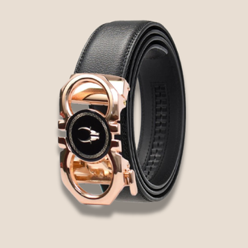 WildHorn Men's Genuine Leather Belt for Men| Premium Auto-Lock Buckle | Adjustable up to 48” | Formal & Casual Wear | Micro-Adjust Fit | Including Stylish Gift Box