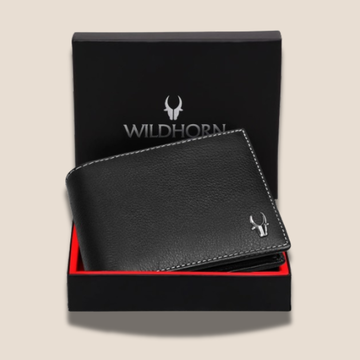 ROBERTO RFID Protected Genuine Leather Wallet for Men