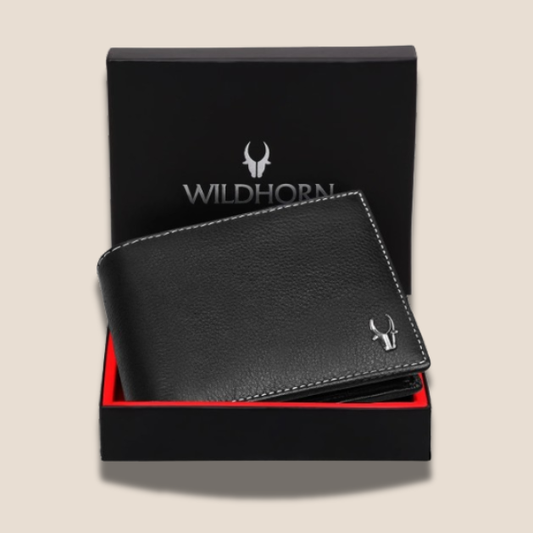 ROBERTO RFID Protected Genuine Leather Wallet for Men