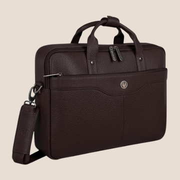 WildHorn Premium Leather men's Laptop Bag | Handcrafted