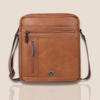 WildHorn Genuine Leather Sling Bag for Men | Crossbody Shoulder Messenger Bag with Adjustable Strap
