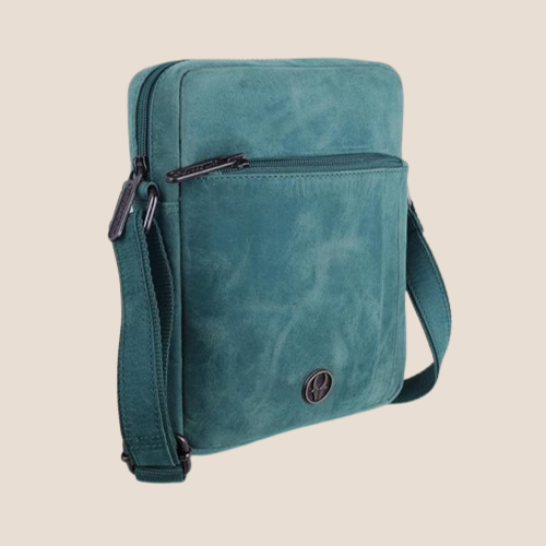 WILDHORN Leather Sling Messenger Bag for Men