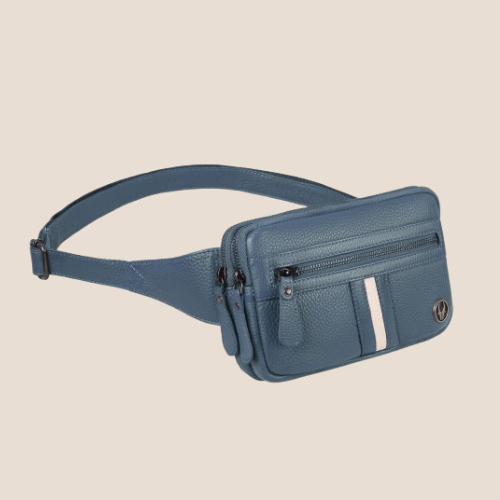 WILDHORN Genuine Leather Waist Bag for Men