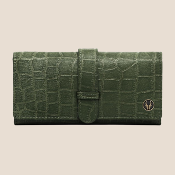 WildHorn Women’s Genuine Leather RFID Blocking Wallet