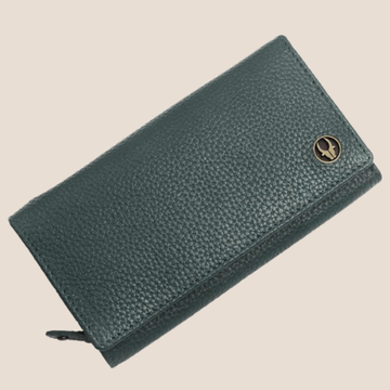 WildHorn Women’s Genuine Leather RFID Blocking Wallet