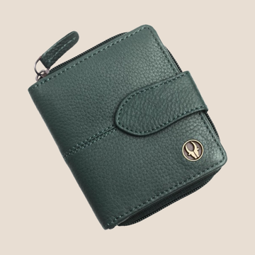 WildHorn Genuine Leather Women’s Wallet – Bi-Fold Clutch with 7 Card Slots