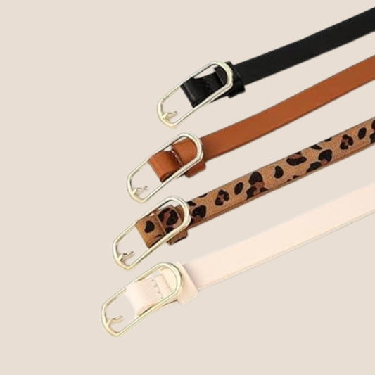 WildHorn Belts For Women And Girls 4 Pcs Combo Stylish Waist Belt For Dresses Jeans