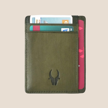 WILDHORN®Genuine Leather Card Case for Mens