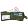 OSCAR RFID Protected Green Hunter Leather Wallet for Men