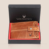 OSCAR RFID Protected Green Hunter Leather Wallet for Men