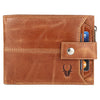OSCAR RFID Protected Green Hunter Leather Wallet for Men