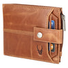 OSCAR RFID Protected Green Hunter Leather Wallet for Men