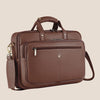 STANFORD Leather Laptop Messenger Bag for Men