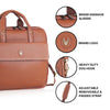 DUCORIUM Leather Laptop Messenger Bag for Men