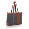 CAROLINA Canvas Laptop Tote Bag for Women I 15.6 inch Canvas Shoulder Bag