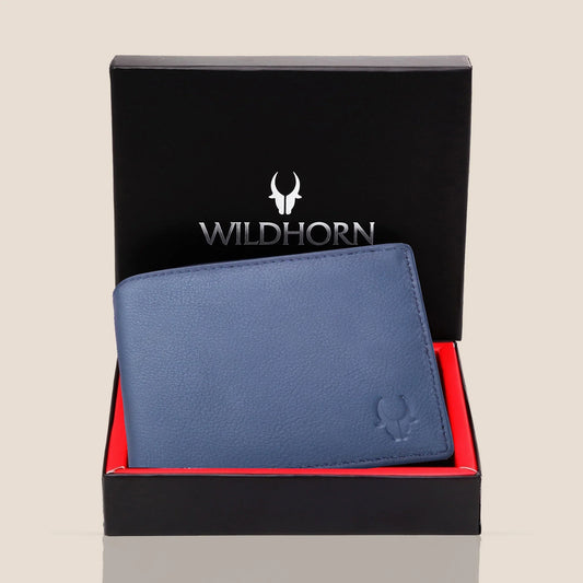 AEMOND RFID Protected Leather Wallet for Men - WILDHORN