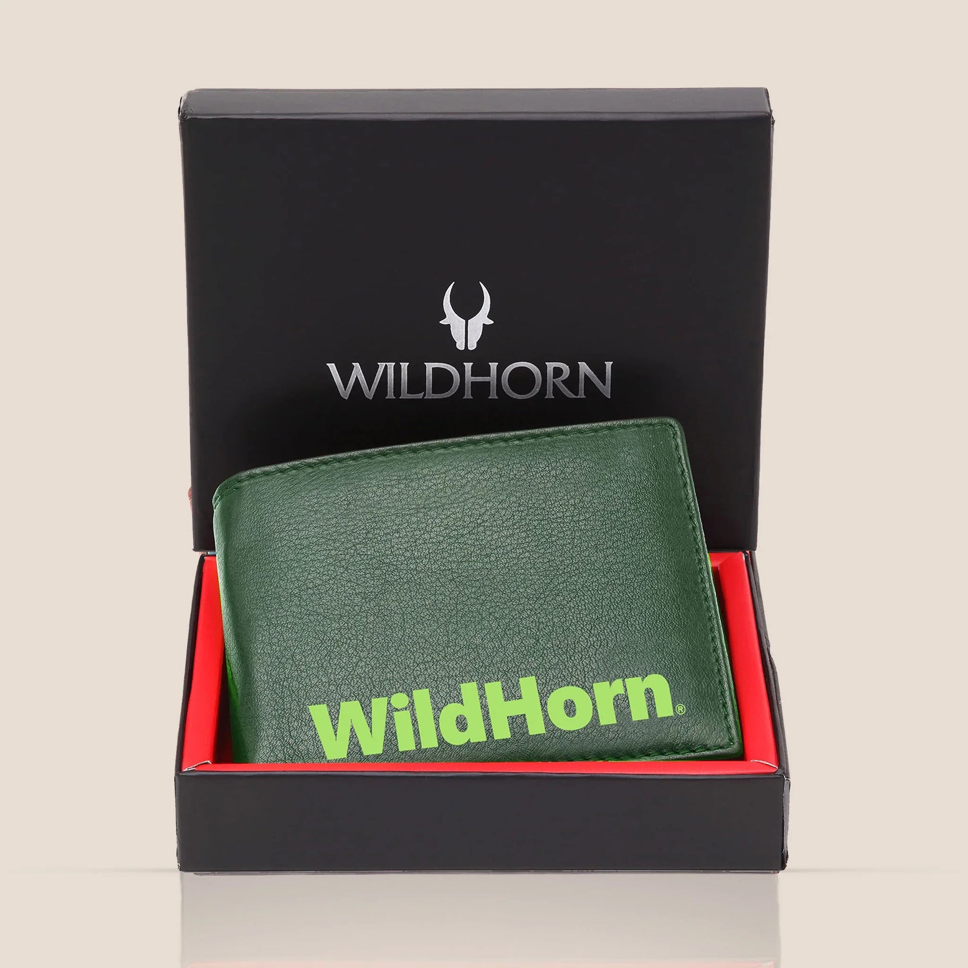 ALBERT RFID Protected Leather Wallet for Men - WILDHORN