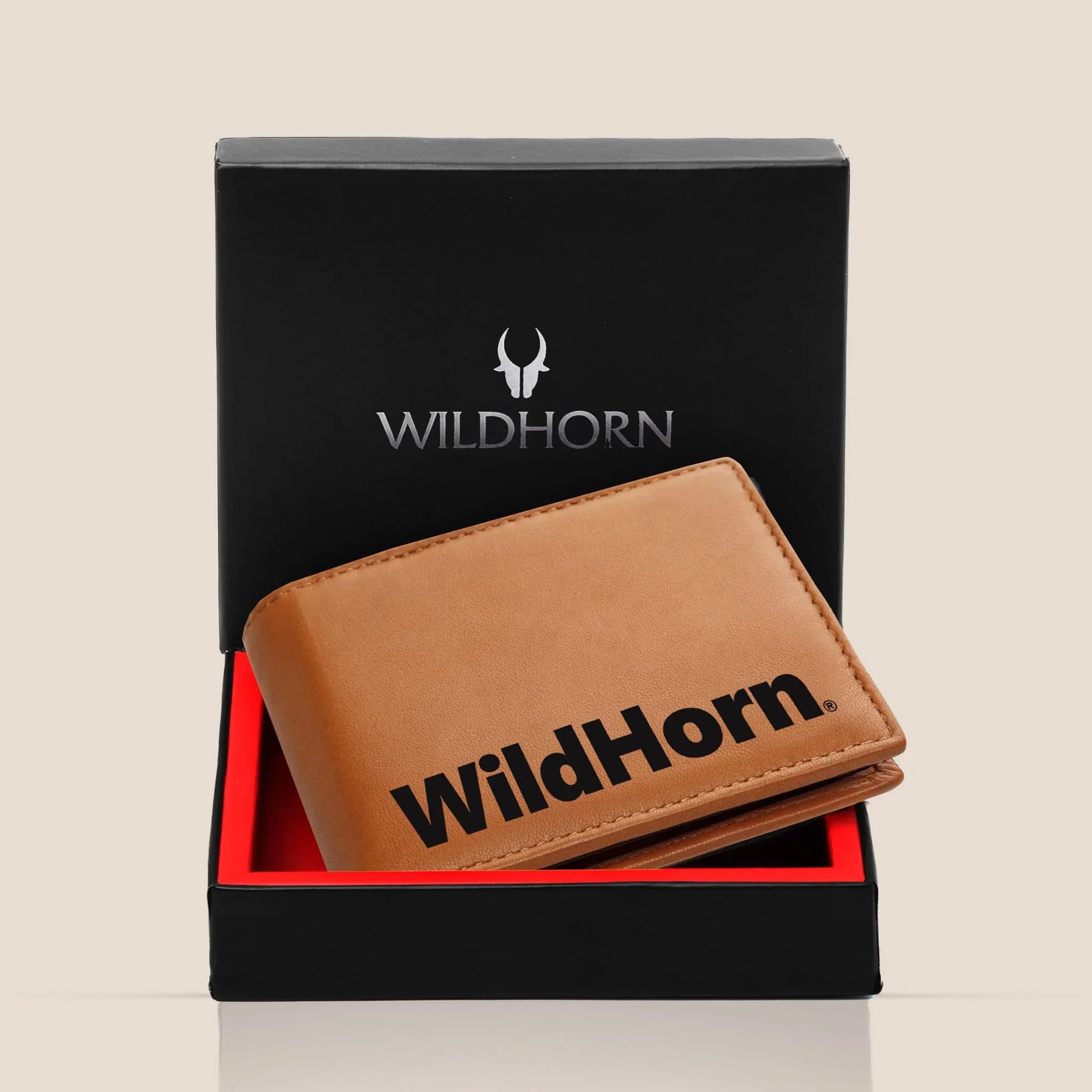 ALBERT RFID Protected Leather Wallet for Men - WILDHORN