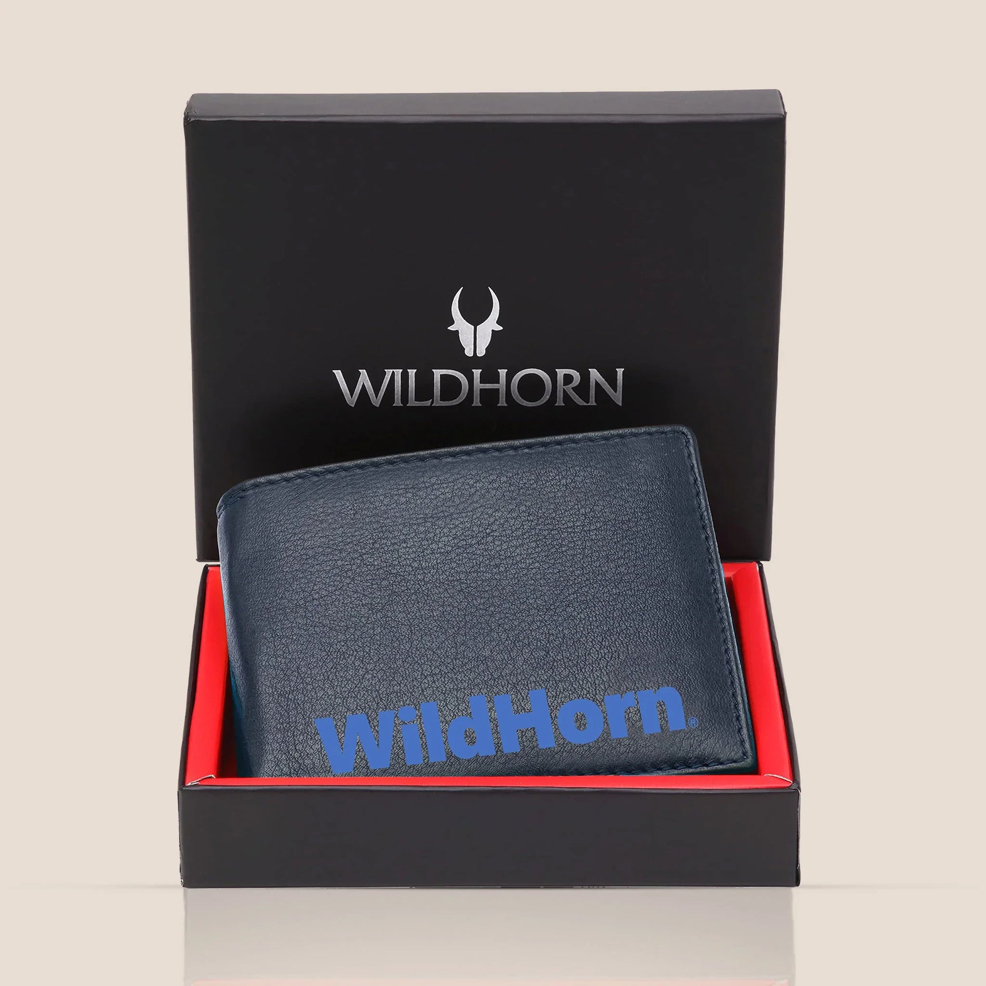 ALBERT RFID Protected Leather Wallet for Men - WILDHORN
