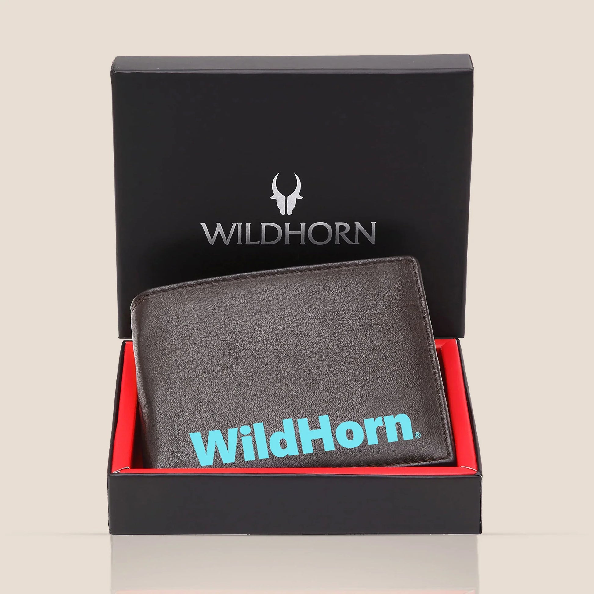 ALBERT RFID Protected Leather Wallet for Men - WILDHORN