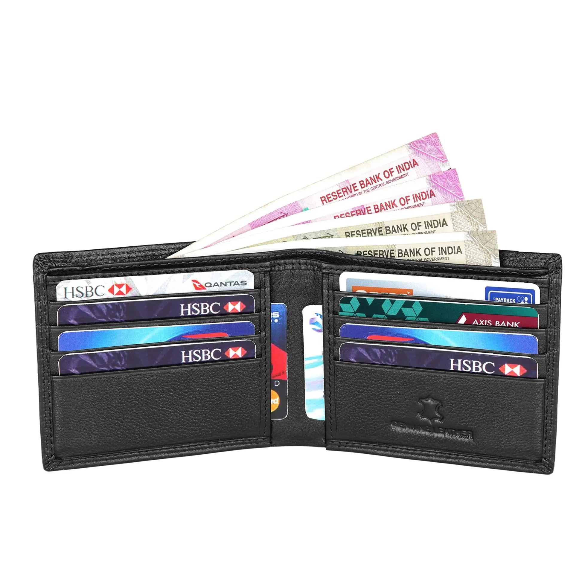 ALBERT RFID Protected Leather Wallet for Men - WILDHORN