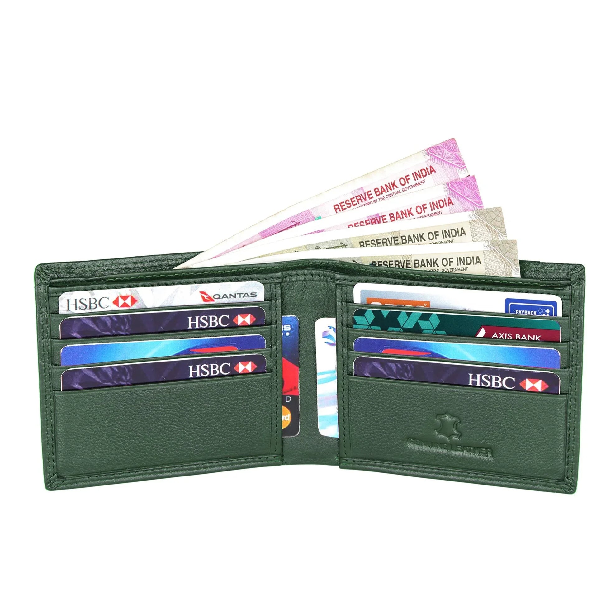 ALBERT RFID Protected Leather Wallet for Men - WILDHORN