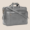 ALFORD Leather Laptop Messenger Bag for Men - WILDHORN