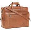 ALFORD Leather Laptop Messenger Bag for Men - WILDHORN