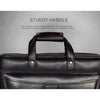 ANDREW Leather Laptop Messenger Bag for Men - WILDHORN