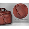 ANDREW Leather Laptop Messenger Bag for Men - WILDHORN