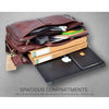 ANDREW Leather Laptop Messenger Bag for Men - WILDHORN