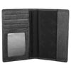 ARCHER RFID Protected Blue Saffiano Leather Passport Holder for Men & Women - WILDHORN