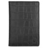 ARCHER RFID Protected Blue Saffiano Leather Passport Holder for Men & Women - WILDHORN